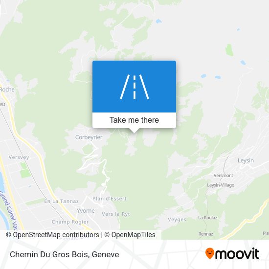 Chemin Du Gros Bois map