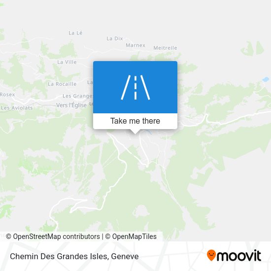 Chemin Des Grandes Isles map