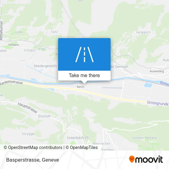Basperstrasse map