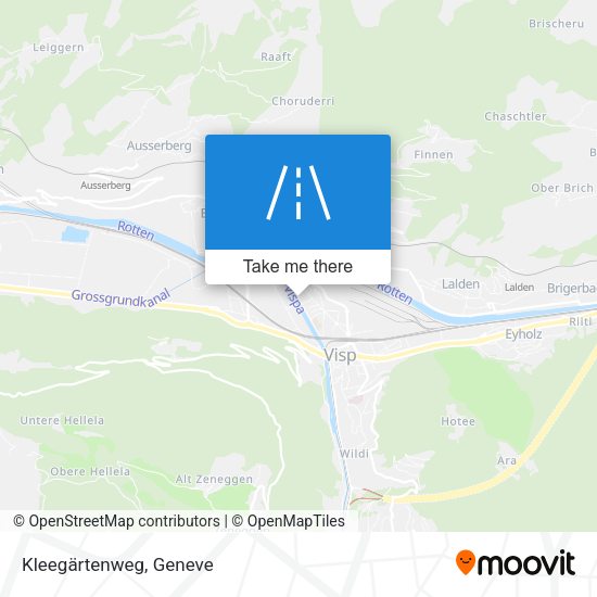 Kleegärtenweg map