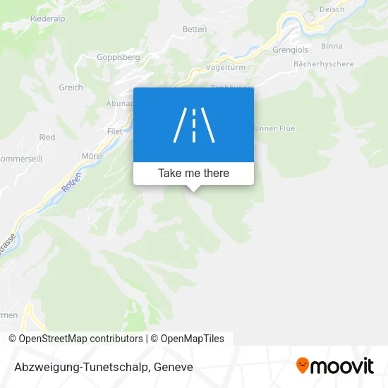 Abzweigung-Tunetschalp map