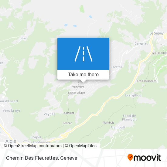 Chemin Des Fleurettes map