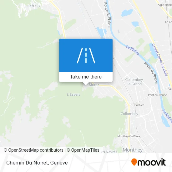 Chemin Du Noiret map
