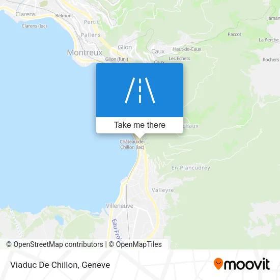 Viaduc De Chillon map