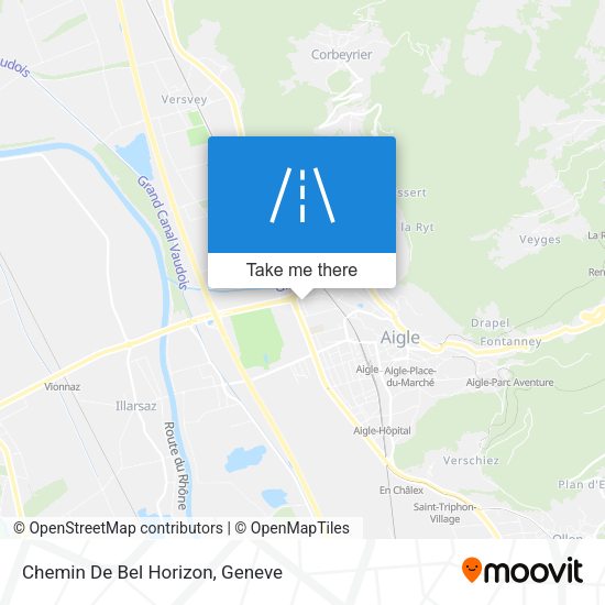 Chemin De Bel Horizon map