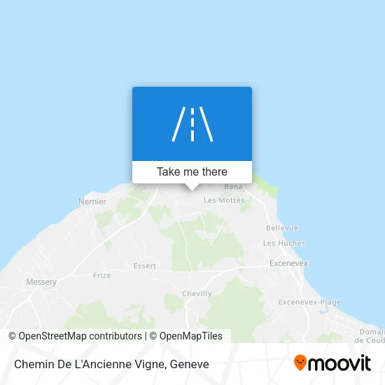 Chemin De L'Ancienne Vigne map