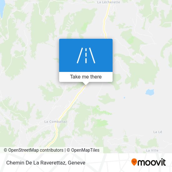Chemin De La Raverettaz map