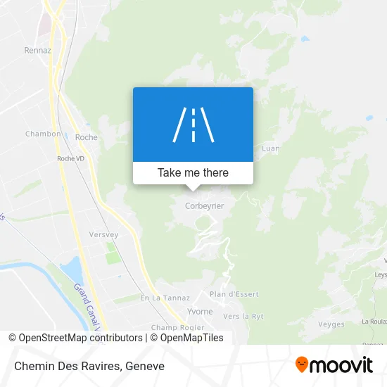 Chemin Des Ravires map