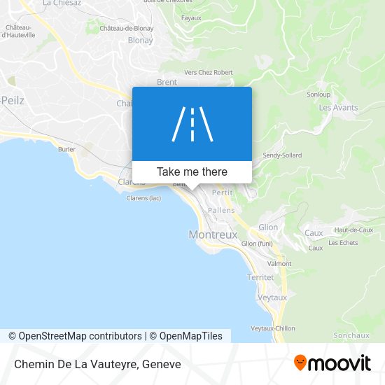 Chemin De La Vauteyre map