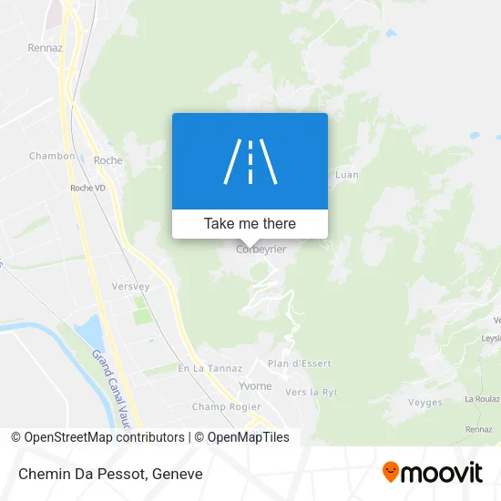 Chemin Da Pessot map