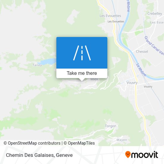 Chemin Des Galaises map