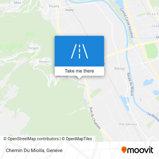 Chemin Du Miolla map