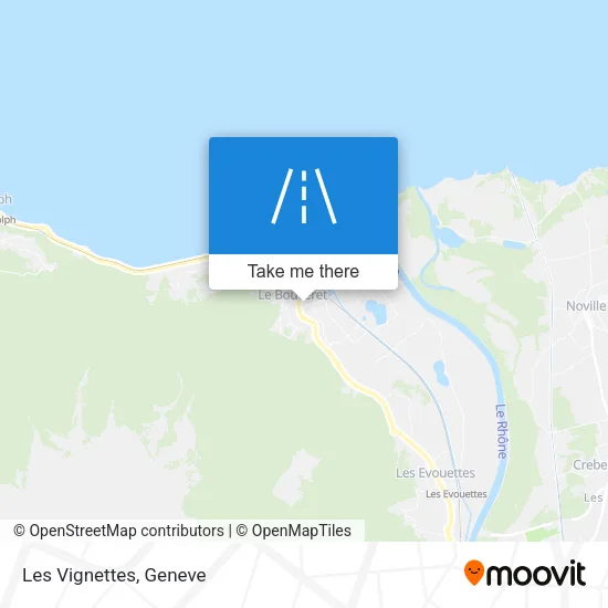 Les Vignettes map