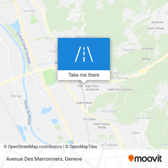 Avenue Des Marronniers map