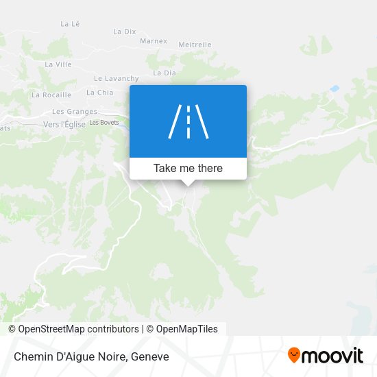 Chemin D'Aigue Noire map