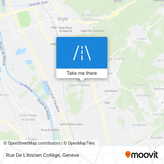 Rue De L'Ancien Collège map