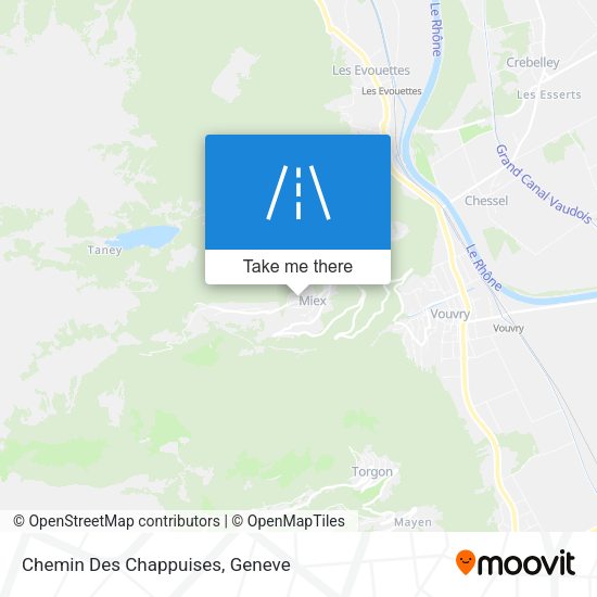 Chemin Des Chappuises map