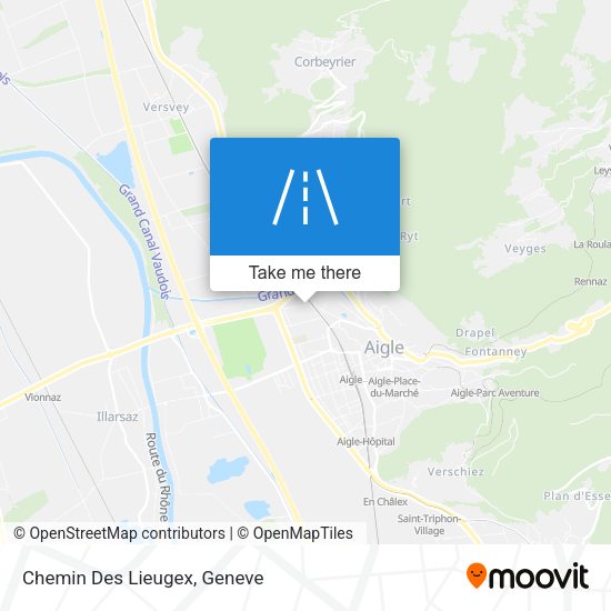 Chemin Des Lieugex map