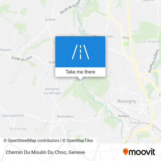 Chemin Du Moulin Du Choc map