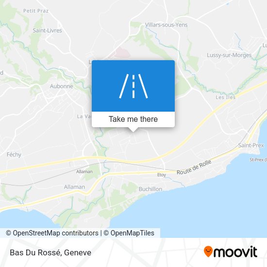 Bas Du Rossé map