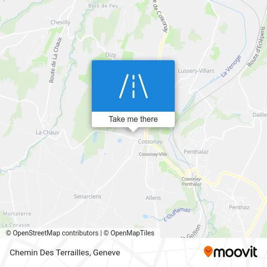 Chemin Des Terrailles map