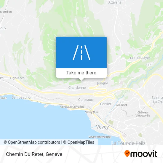 Chemin Du Retet map