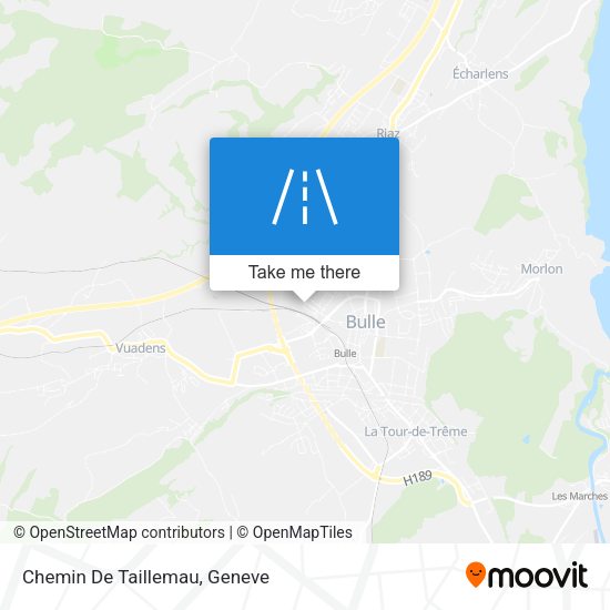 Chemin De Taillemau map