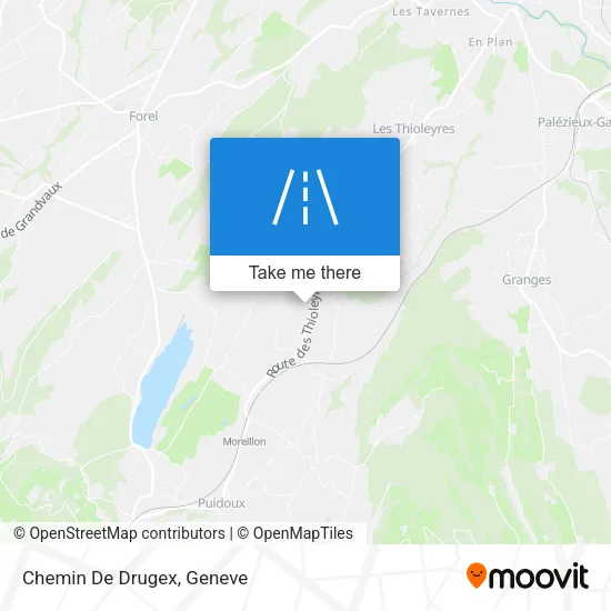 Chemin De Drugex map