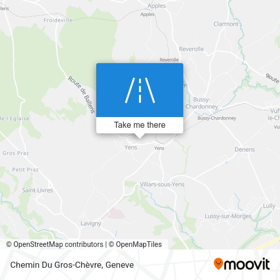 Chemin Du Gros-Chèvre map