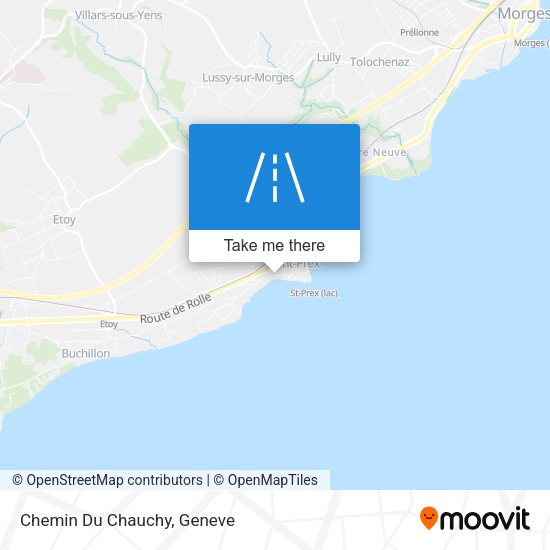 Chemin Du Chauchy map