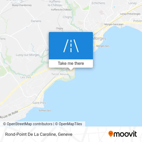 Rond-Point De La Caroline map