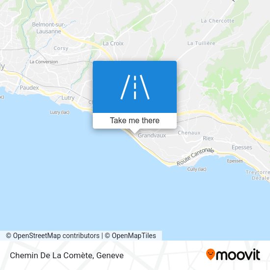 Chemin De La Comète map