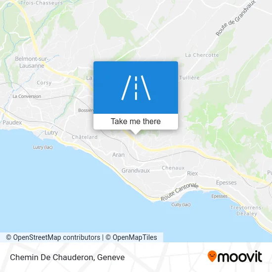 Chemin De Chauderon map