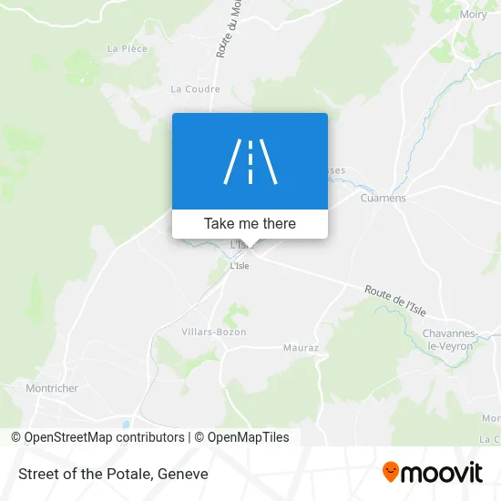 Rue De La Potale map