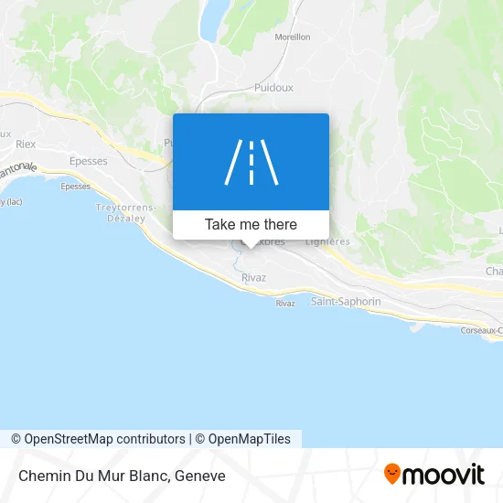 Chemin Du Mur Blanc map