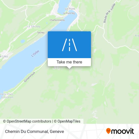 Chemin Du Communal map
