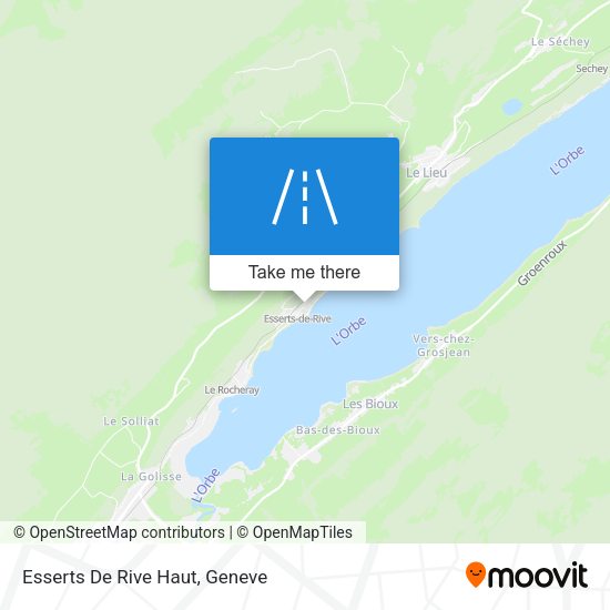 Esserts De Rive Haut map