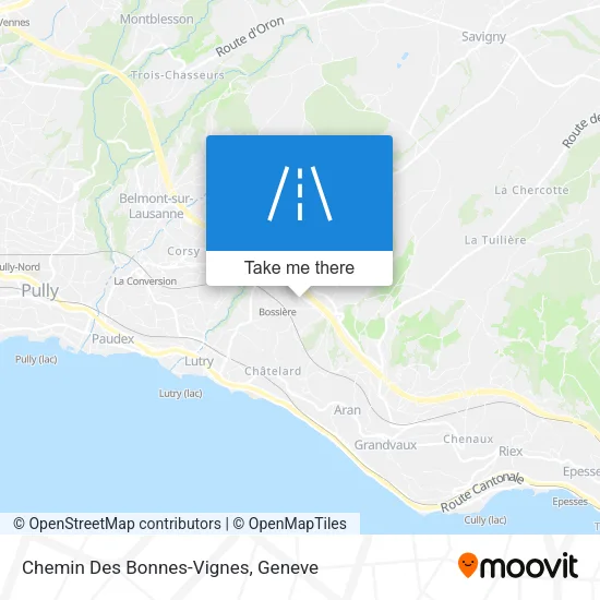 Chemin Des Bonnes-Vignes map