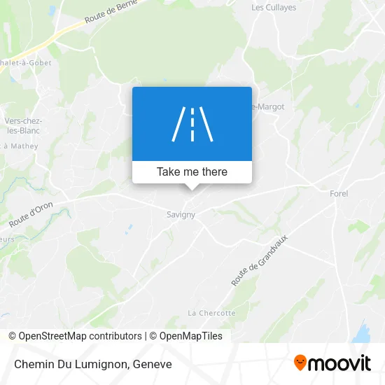 Chemin Du Lumignon map