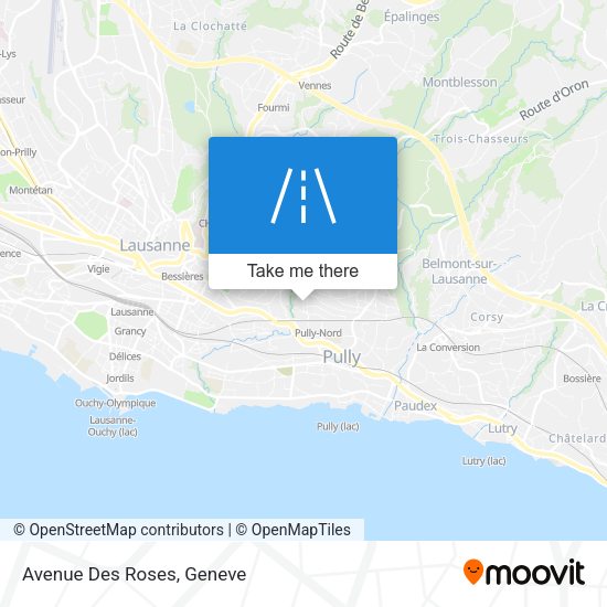 Avenue Des Roses map