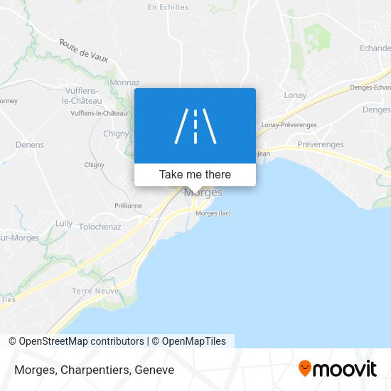 Morges, Charpentiers map