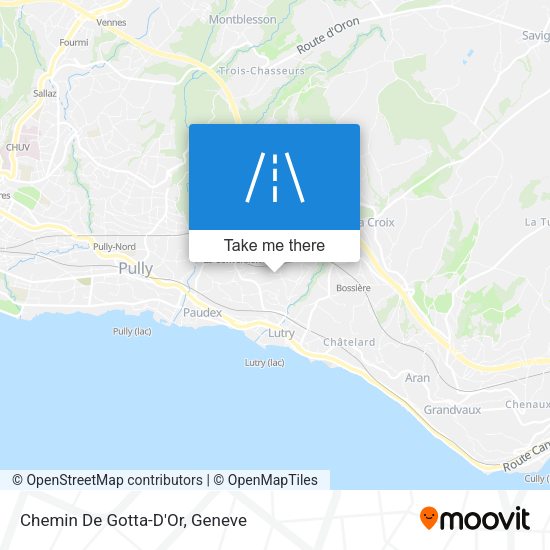 Chemin De Gotta-D'Or map