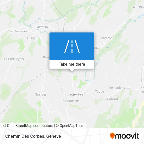 Chemin Des Corbes map