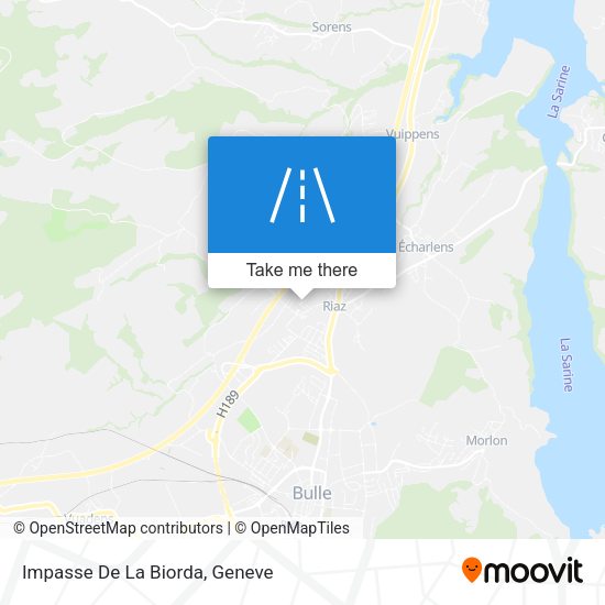 Impasse De La Biorda map