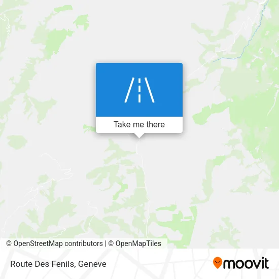 Route Des Fenils map