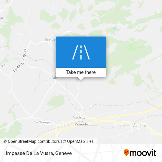 Impasse De La Vuara map