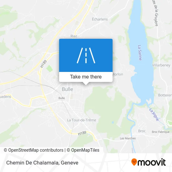 Chemin De Chalamala map