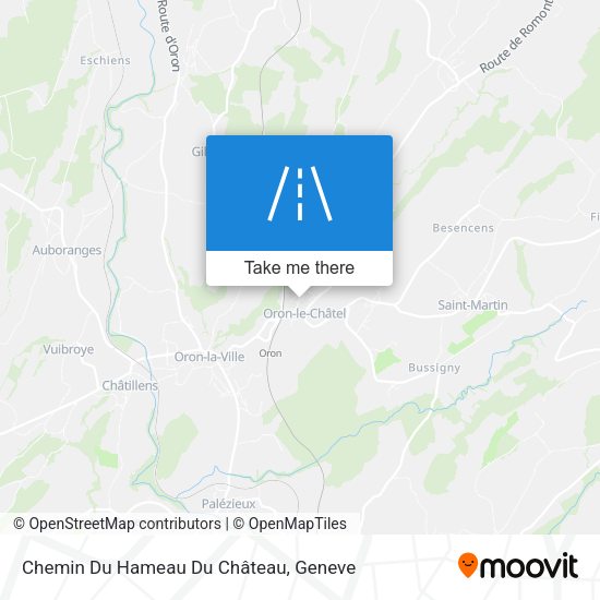 Chemin Du Hameau Du Château map