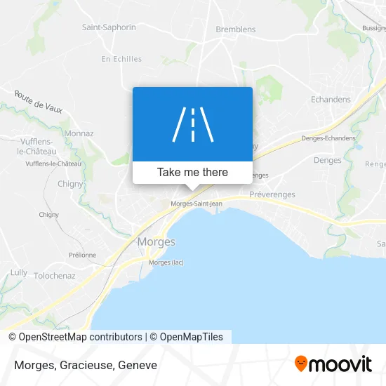 Morges, Gracieuse map