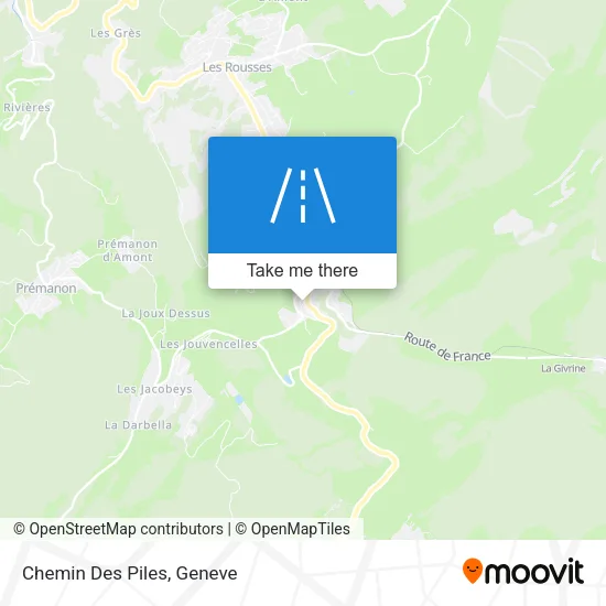 Chemin Des Piles map